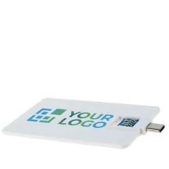 Gift Campaign Tessera USB 3.0personalizzata con un connettore USB ed uno di tipo C><noscript><img width=