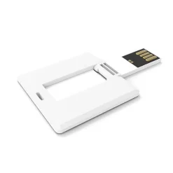 Gift Campaign Tessera USB promozionale di forma quadrata con stampa digitale> Tessere Usb Personalizzate