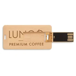 Gift Campaign Tessera USB promozionale piccola in paglia e PP Mini Ecofriendly> Tessere Usb Personalizzate
