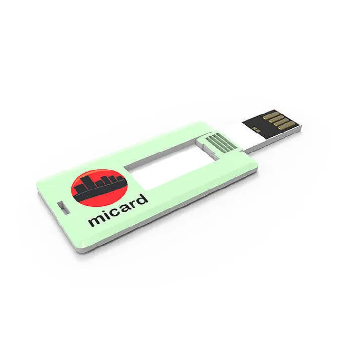Gift Campaign Tessere USB card rettangolare in formato piccolo USB Mini> Tessere Usb Personalizzate