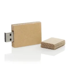 Gift Campaign Tessere USB promozionali in cartone riciclato USB Cardboard> Chiavette Usb Ecologiche