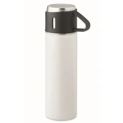 Gift Campaign Thermos a chiusura ermetica da 420ml in acciaio con tazza da 150ml> Thermos Personalizzati