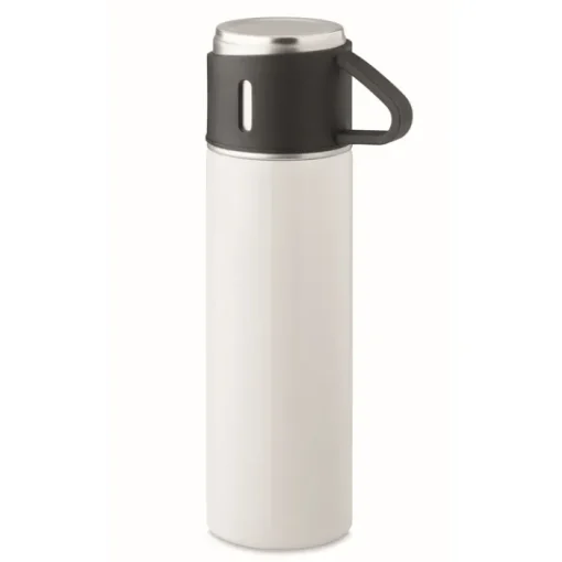 Gift Campaign Thermos a chiusura ermetica da 420ml in acciaio con tazza da 150ml> Thermos Personalizzati