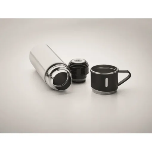 Gift Campaign Thermos a chiusura ermetica da 420ml in acciaio con tazza da 150ml> Thermos Personalizzati