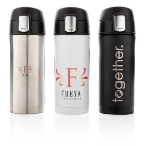Gift Campaign Thermos con logo in acciaio riciclato RCS senza BPA 300ml Eco Roiboos> Gadget Ecologici|Thermos Personalizzati