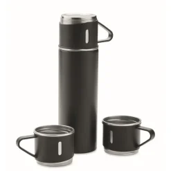 Gift Campaign Thermos da 420ml in acciaio inossidabile 420ml con 3 tazze da 150ml> Thermos Personalizzati