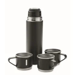 Gift Campaign Thermos da 420ml in acciaio inossidabile 420ml con 3 tazze da 150ml> Thermos Personalizzati