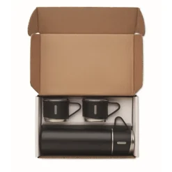 Gift Campaign Thermos da 420ml in acciaio inossidabile 420ml con 3 tazze da 150ml></noscript> Thermos Personalizzati