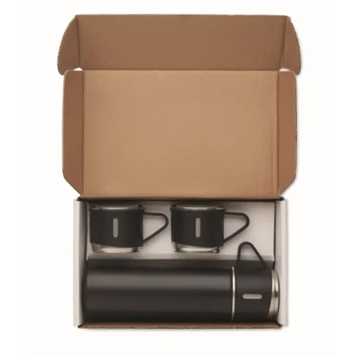 Gift Campaign Thermos da 420ml in acciaio inossidabile 420ml con 3 tazze da 150ml> Thermos Personalizzati