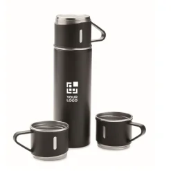 Gift Campaign Thermos da 420ml in acciaio inossidabile 420ml con 3 tazze da 150ml></noscript> Thermos Personalizzati