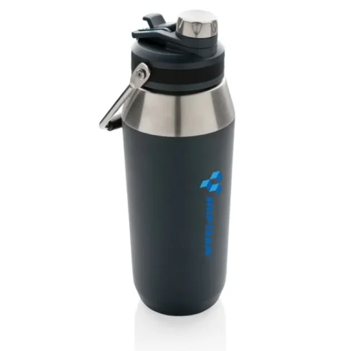 Gift Campaign Thermos in acciaio con cannuccia a forma di borraccia 1l Slender> Thermos Personalizzati