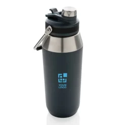 Gift Campaign Thermos in acciaio con cannuccia a forma di borraccia 1l Slender></noscript> Thermos Personalizzati