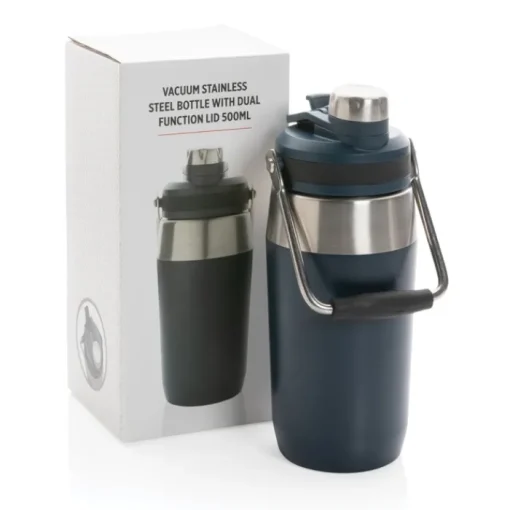 Gift Campaign Thermos in acciaio con cannuccia a forma di borraccia 500ml Slender> Thermos Personalizzati