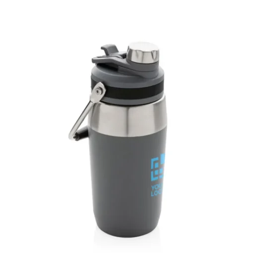 Gift Campaign Thermos in acciaio con cannuccia a forma di borraccia 500ml Slender> Thermos Personalizzati