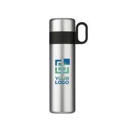 Gift Campaign Thermos in acciaio con tappo con manico che diventa una tazza 350ml></noscript> Thermos Personalizzati