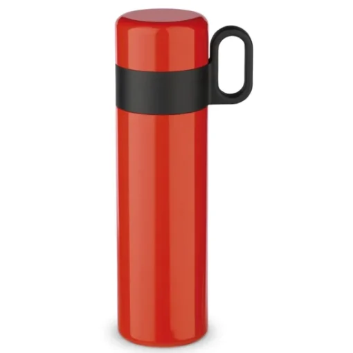 Gift Campaign Thermos in acciaio con tappo con manico che diventa una tazza 350ml> Thermos Personalizzati
