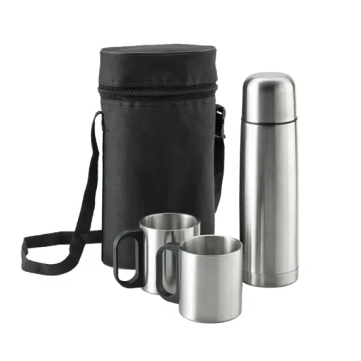 Gift Campaign Thermos in acciaio inossidabile 500ml con 2 tazze da 200ml Picnic Set> Thermos Personalizzati