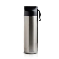 Gift Campaign Thermos in acciaio inox con manico e dettaglio in bambù 600 ml></noscript> Borracce Di Metallo