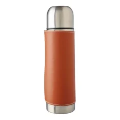 Gift Campaign Thermos in acciaio inox con custodia in pelle removibile da 400 ml></noscript> Thermos Personalizzati