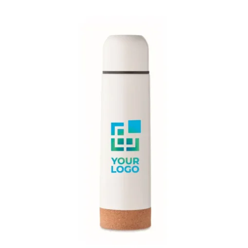 Gift Campaign Thermos in acciaio inox con doppia parete e base in sughero da 500ml> Thermos Personalizzati