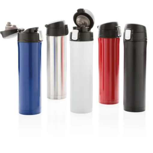 Gift Campaign Thermos in acciaio inox RCS con tappo a pressione 450ml Eco Exclusive> Gadget Ecologici|Thermos Personalizzati
