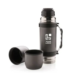 Gift Campaign Thermos 700ml con 2 tazze a tappo e maniglia Portable></noscript> Thermos Personalizzati