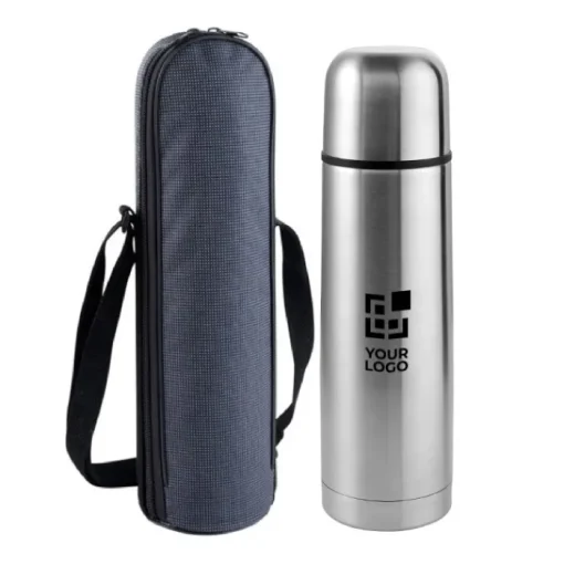 Gift Campaign Thermos 750ml con custodia in 600D Shoulder Bag> Thermos Personalizzati
