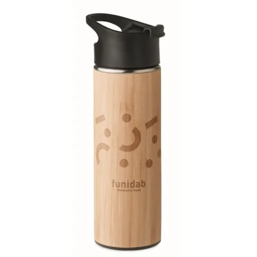 Gift Campaign Thermos personalizzabili in acciaio e bambù 450ml Tea Travel> Thermos Personalizzati