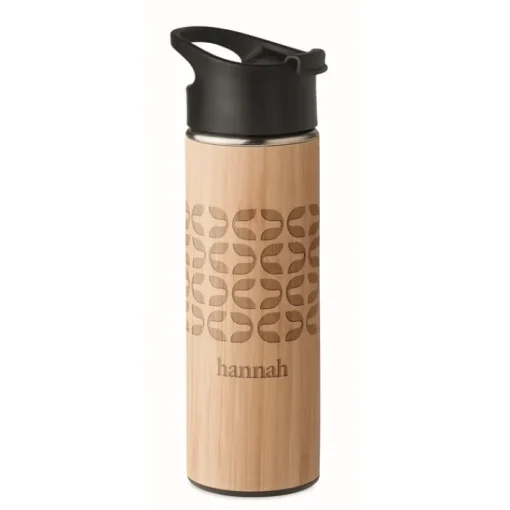 Gift Campaign Thermos personalizzabili in acciaio e bambù 450ml Tea Travel> Thermos Personalizzati