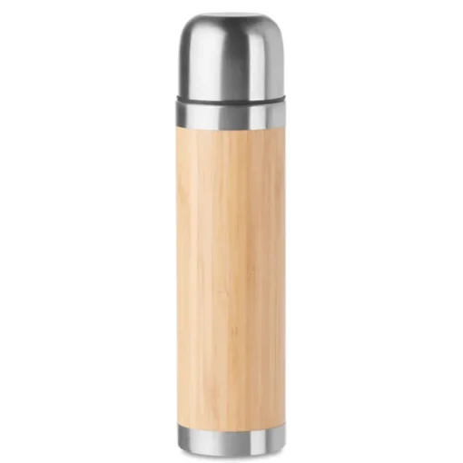 Gift Campaign Thermos personalizzati in acciaio con rivestimento in bambù 400ml> Gadget Ecologici|Thermos Personalizzati