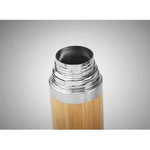 Gift Campaign Thermos personalizzati in acciaio con rivestimento in bambù 400ml> Gadget Ecologici|Thermos Personalizzati