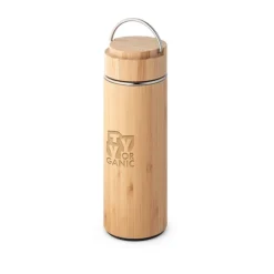 Gift Campaign Thermos promozionali in acciaio e bambú con infusore 440ml Natura></noscript> Gadget Ecologici|Thermos Personalizzati