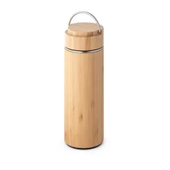 Gift Campaign Thermos promozionali in acciaio e bambú con infusore 440ml Natura></noscript> Gadget Ecologici|Thermos Personalizzati