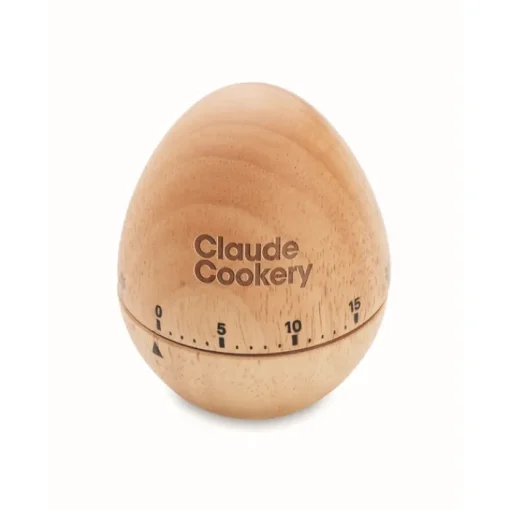 Gift Campaign Timer da cucina personalizzato a forma di uovo in di pino> Altri Utensili Da Cucina