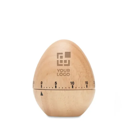 Gift Campaign Timer da cucina personalizzato a forma di uovo in di pino> Altri Utensili Da Cucina