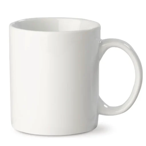 Gift Campaign Tipica tazza bianca di porcellana prodotta in Europa da 300ml> Tazze Mug