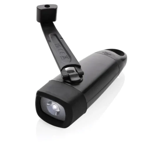 Gift Campaign Torcia a dinamo con batteria al litio e luce LED da 120 lumen> Torce