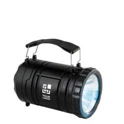 Gift Campaign Torcia con LED COB da 200 lm e LED da 1W che diventa una lanterna></noscript> Torce