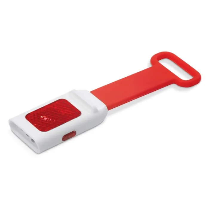 Gift Campaign Torcia con luce LED e cinturino pieghevole in silicone per agganciarla> Torce