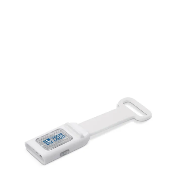 Gift Campaign Torcia con luce LED e cinturino pieghevole in silicone per agganciarla> Torce