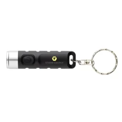 Gift Campaign Torcia con portachiavi in plastica riciclata con 3 modalità di luce></noscript> Torce
