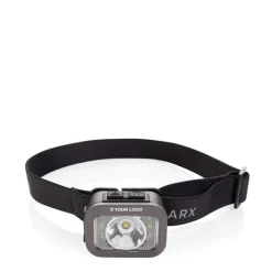 Gift Campaign Torcia da testa regolabile con luce LED e COB con 6 modalità di luce></noscript> Torce