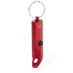 Gift Campaign Torcia in alluminio riciclato con apribottiglie e anello portachiavi></noscript> Torce