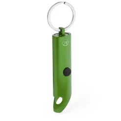 Gift Campaign Torcia in alluminio riciclato con apribottiglie e anello portachiavi></noscript> Torce