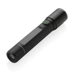 Gift Campaign Torcia in alluminio riciclato con 5 modalità di luce e portata di 100m></noscript> Torce