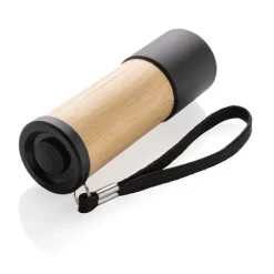 Gift Campaign Torcia in bambù e plastica riciclata da 30lm con portata di 20 m> Torce
