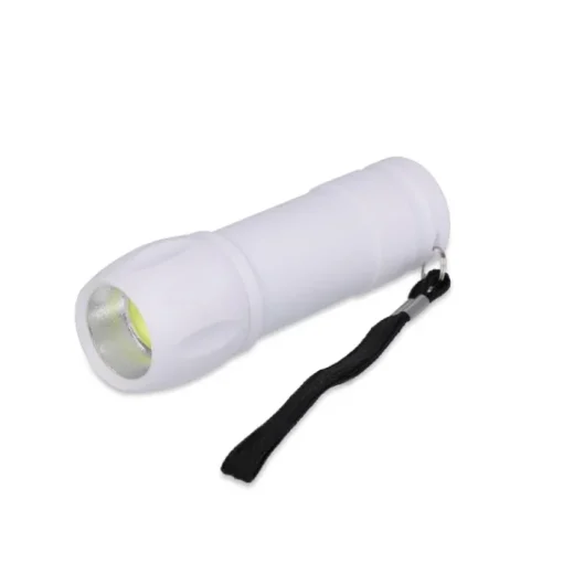 Gift Campaign Torcia in plastica riciclata in vari colori con luce COB> Torce