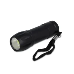 Gift Campaign Torcia in plastica riciclata in vari colori con luce COB> Torce
