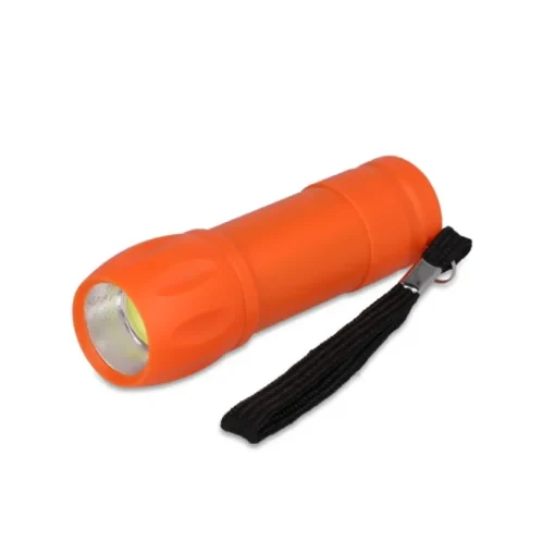 Gift Campaign Torcia in plastica riciclata in vari colori con luce COB> Torce