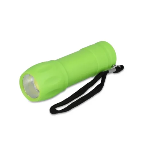 Gift Campaign Torcia in plastica riciclata in vari colori con luce COB> Torce